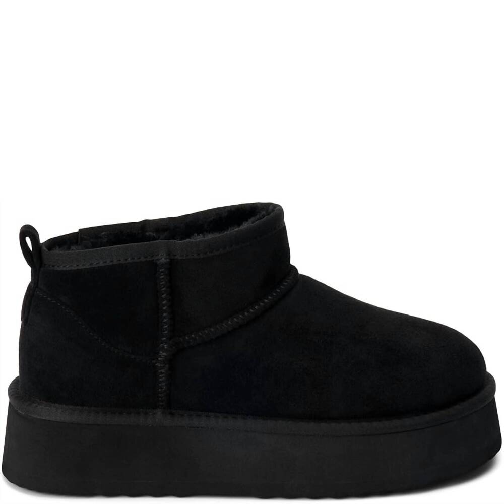 NEW BEACH BY MATISSE women's breckenridge bootie in black - Picture 2 of 4